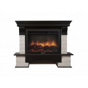 Портал Firelight Forte 30S камень белый, шпон венге