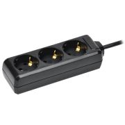 Удлинитель 3х5м с заземл. 16А IP20 У03 250В ПВС 3х1 черн. IEK WYP10-16-03-05-Z-K02