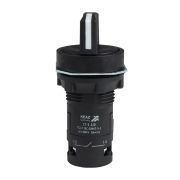 Переключатель 3 положения OptiSignal Compact D22 С7-S-320 черн. 2НО XB7ND33 КЭАЗ 362138