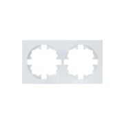 Рамка 2-м OSEN горизонт. квадрат бел. LEZARD 743-0200-147