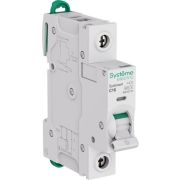Выключатель автоматический модульный 1п C 16А 6кА АВ Systeme9 230В SE S9F22116