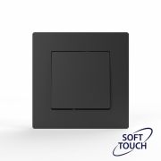 Переключатель перекрестный 1-кл. СП Pixel IP20 механизм карбон TOKOV ELECTRIC TKE-PX-P1R-C14