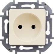 Розетка 1-м СП Inspiria 16А IP20 250В 2P механизм сл. кость IEK 673711