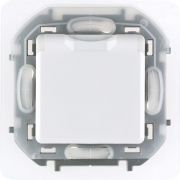 Розетка 1-м СП Inspiria 16А IP44 250В 2P+E защ. шторки с крышкой немецк. стандарт механизм бел. IEK 673740