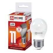 Лампа светодиодная LED-ШАР-VC 11Вт шар 6500К холод. бел. E27 1050лм 230В IN HOME 4690612024943