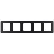 Рамка 5-м Inspiria антрацит IEK 673973