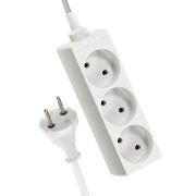 Удлинитель 3х3м без заземл. 16А IP20 ПВС 2х1.5 КОСМОС YKsm3m-3g(K)