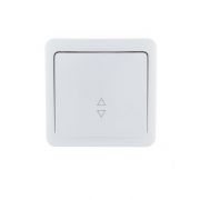 Переключатель проходной 1-кл. 1п ОП Viola 10А IP20 бел. LEZARD 751-0200-105