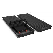 Конвектор внутрипольный Royal Thermo ATRIUM-75/400/1400-NG-U-BL